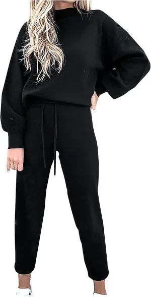 2 Piece Outfits for Women Fall 2025 Lounge Sets Workout Sweatsuits Jogger Sets Travel Tracksuits