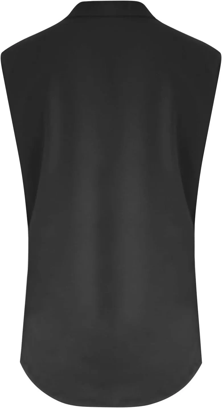 2025 Summer V Neck Button Down Cotton Linen Tank Top for Women Trendy Casual Sleeveless Shirt Beach Vacation Camisole Outfit