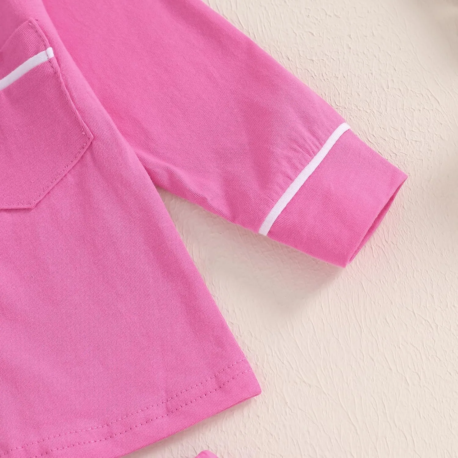 Balaflyie Baby Button Down Pajamas Set Shirt and Pants Toddler Cotton Pjs Long Sleeve Sleepwear