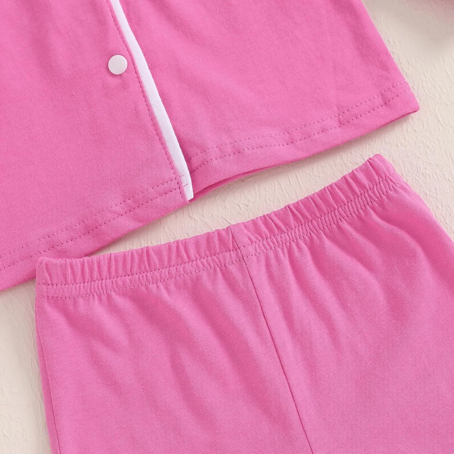 Balaflyie Baby Button Down Pajamas Set Shirt and Pants Toddler Cotton Pjs Long Sleeve Sleepwear