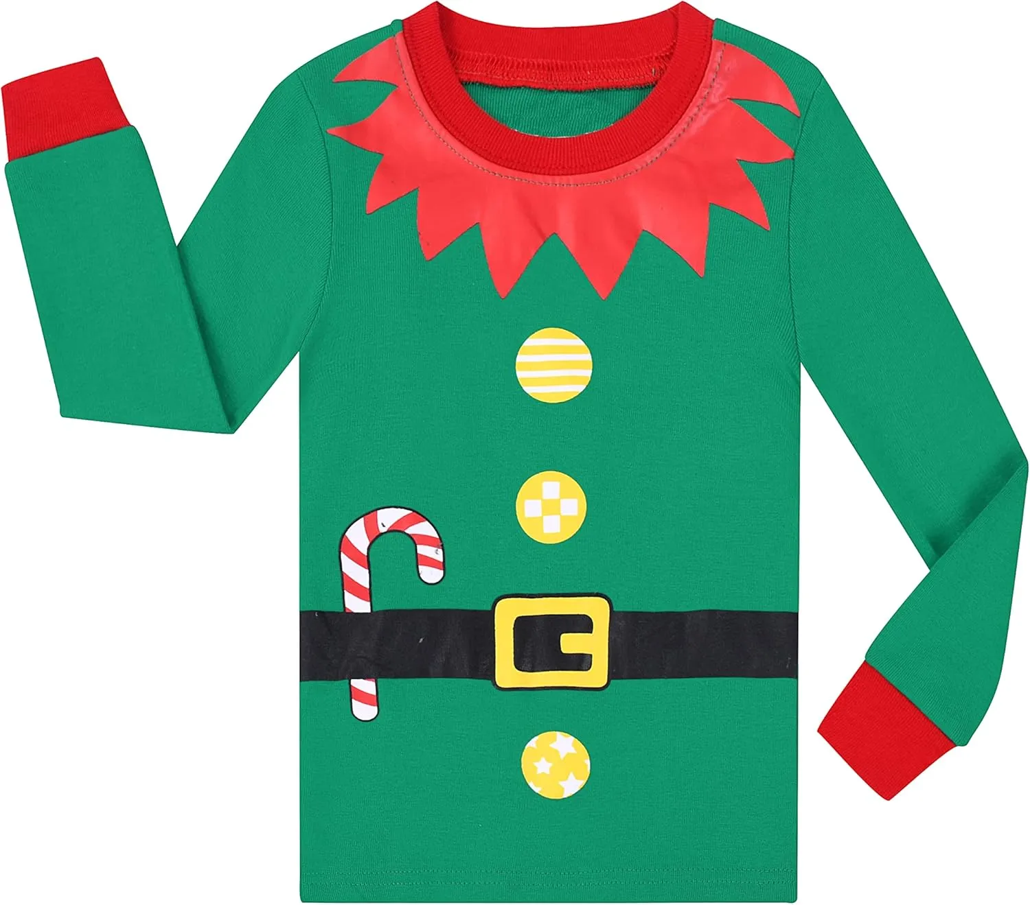 Benaive Boys Halloween Pajamas Kids Christmas Pajamas Thanksgiving Holiday PJs 100% Cotton Sleepwear Size 2T-12 Years
