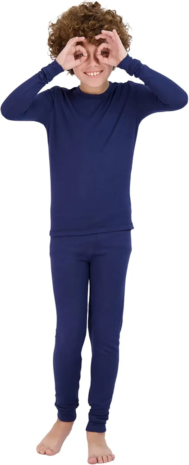 Boys’ Pajama Sets Snug Fit Long Sleeve Tops & Sleep Pants – Soft Kids Sleepwear in Sizes 3T-12 with Fun Prints