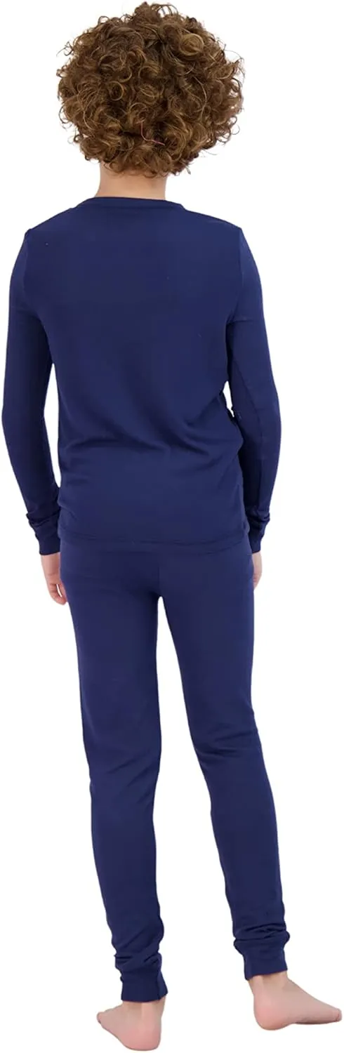 Boys’ Pajama Sets Snug Fit Long Sleeve Tops & Sleep Pants – Soft Kids Sleepwear in Sizes 3T-12 with Fun Prints