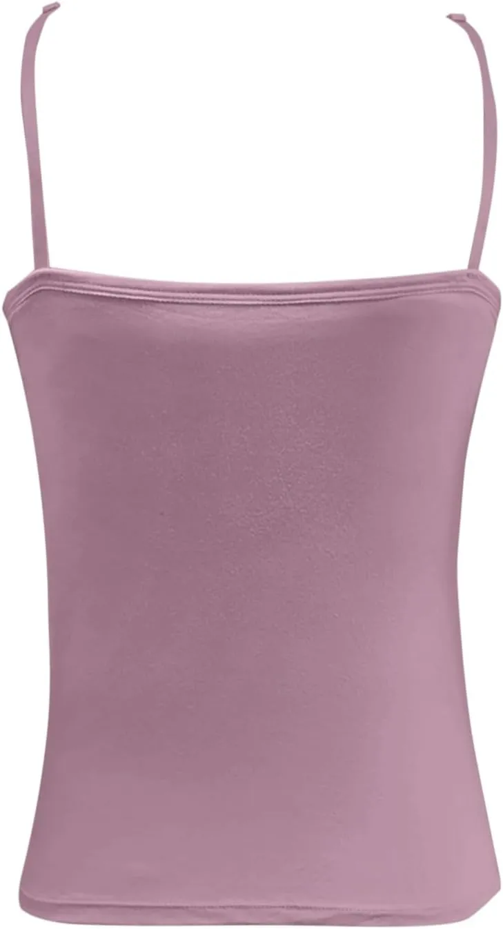 Camisole Tops for Women Summer Adjustable Strap Padded Tank Top Wtih Shelf Bra Workout Yoga Shirts