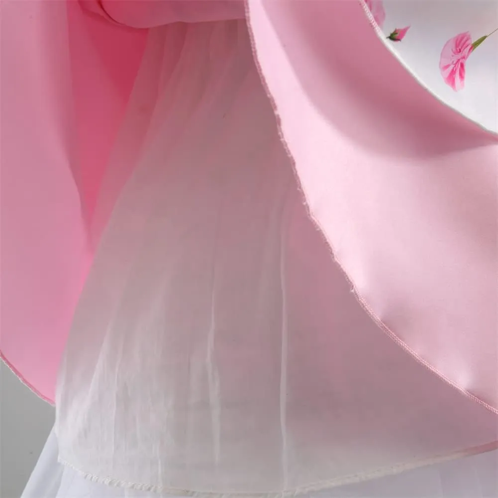 COMISARA 2-9T Girls Flower Dresses Pageant Party Easter Gown Dresses