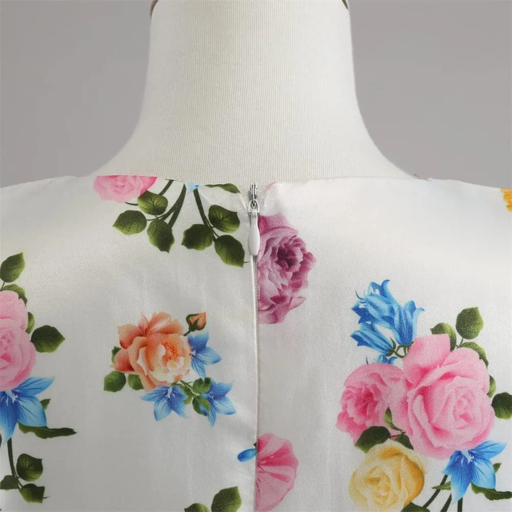 COMISARA 2-9T Girls Flower Dresses Pageant Party Easter Gown Dresses