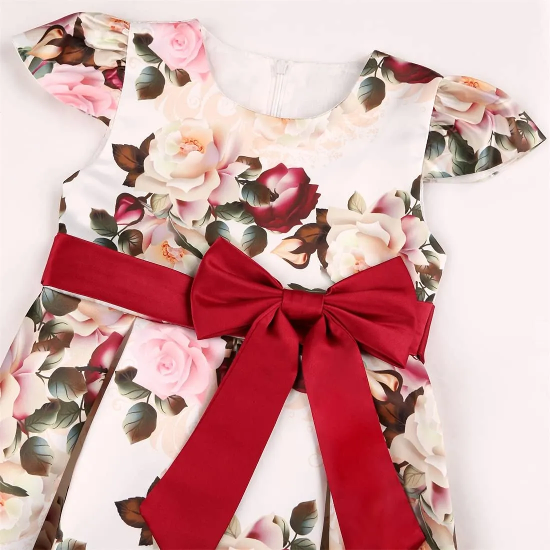 COMISARA 2-9T Girls Flower Dresses Party Easter Pageant Gown Dresses