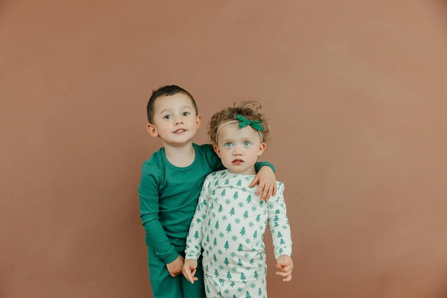 Copper Pearl Two Piece Long Sleeve Toddler Pajamas PJ Sets for Boys and Girls - Adorable Pattern Pajamas, Breathable Fabric to Keep Cool While Sleeping, Sizes 12 Months to 5T - Alps