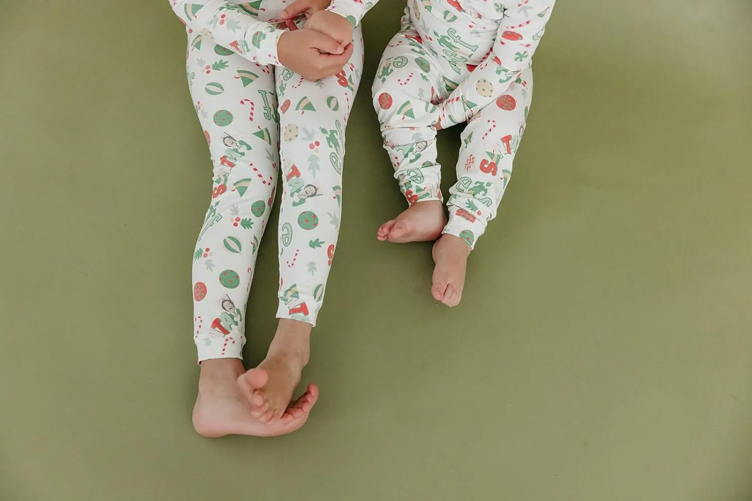Copper Pearl Two Piece Long Sleeve Toddler Pajamas PJ Sets for Boys and Girls - Adorable Pattern Pajamas, Breathable Fabric to Keep Cool While Sleeping, Sizes 12 Months to 5T - Elf