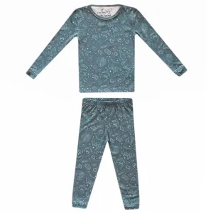 Copper Pearl Two Piece Long Sleeve Toddler Pajamas PJ Sets for Boys and Girls - Adorable Pattern Pajamas, Breathable Fabric to Keep Cool While Sleeping, Sizes 12 Months to 5T - Hogwarts™