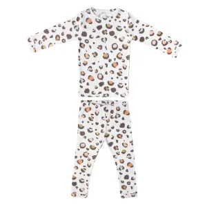 Copper Pearl Two Piece Long Sleeve Toddler Pajamas PJ Sets for Boys and Girls - Adorable Pattern Pajamas, Breathable Fabric to Keep Cool While Sleeping, Sizes 12 Months to 5T - Millie