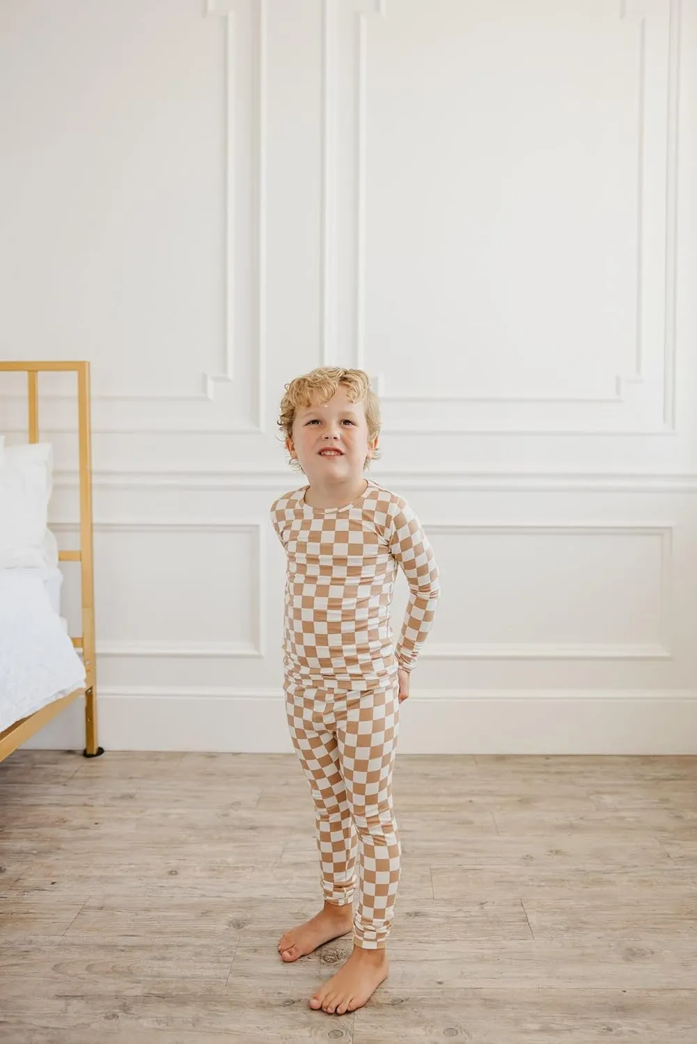 Copper Pearl Two Piece Long Sleeve Toddler Pajamas PJ Sets for Boys and Girls - Adorable Pattern Pajamas, Breathable Fabric to Keep Cool While Sleeping, Sizes 12 Months to 5T - Rad