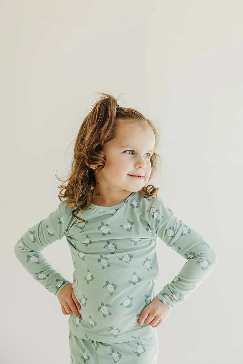 Copper Pearl Two Piece Long Sleeve Toddler Pajamas PJ Sets for Boys and Girls - Adorable Pattern Pajamas, Breathable Fabric to Keep Cool While Sleeping, Sizes 12 Months to 5T - Wade