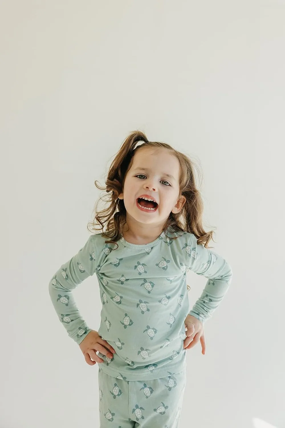 Copper Pearl Two Piece Long Sleeve Toddler Pajamas PJ Sets for Boys and Girls - Adorable Pattern Pajamas, Breathable Fabric to Keep Cool While Sleeping, Sizes 12 Months to 5T - Wade