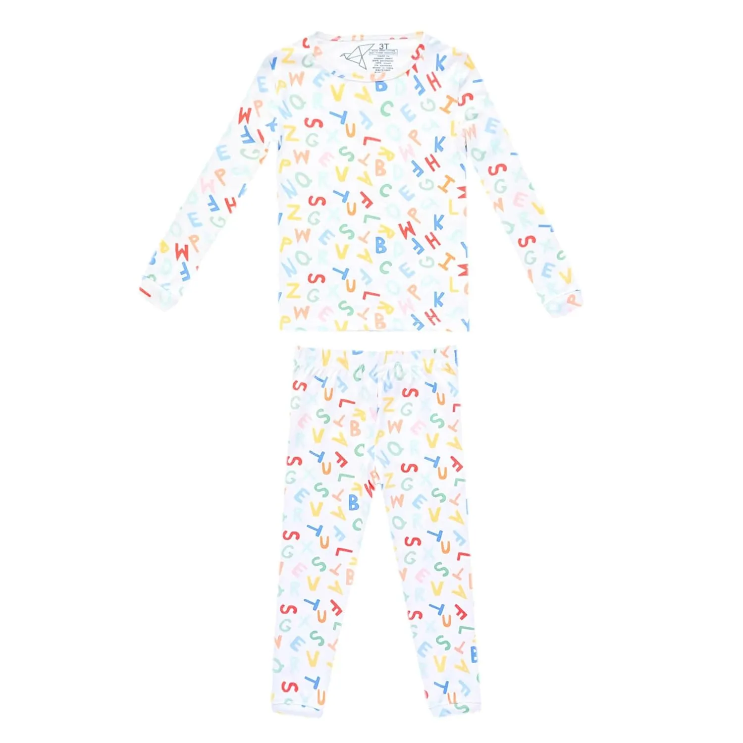 Copper Pearl Two Piece Long Sleeve Toddler Pajamas PJ Sets for Boys and Girls - Adorable Pattern Pajamas, Breathable Fabric to Keep Cool While Sleeping, Sizes 12 Months to 5T - Webster