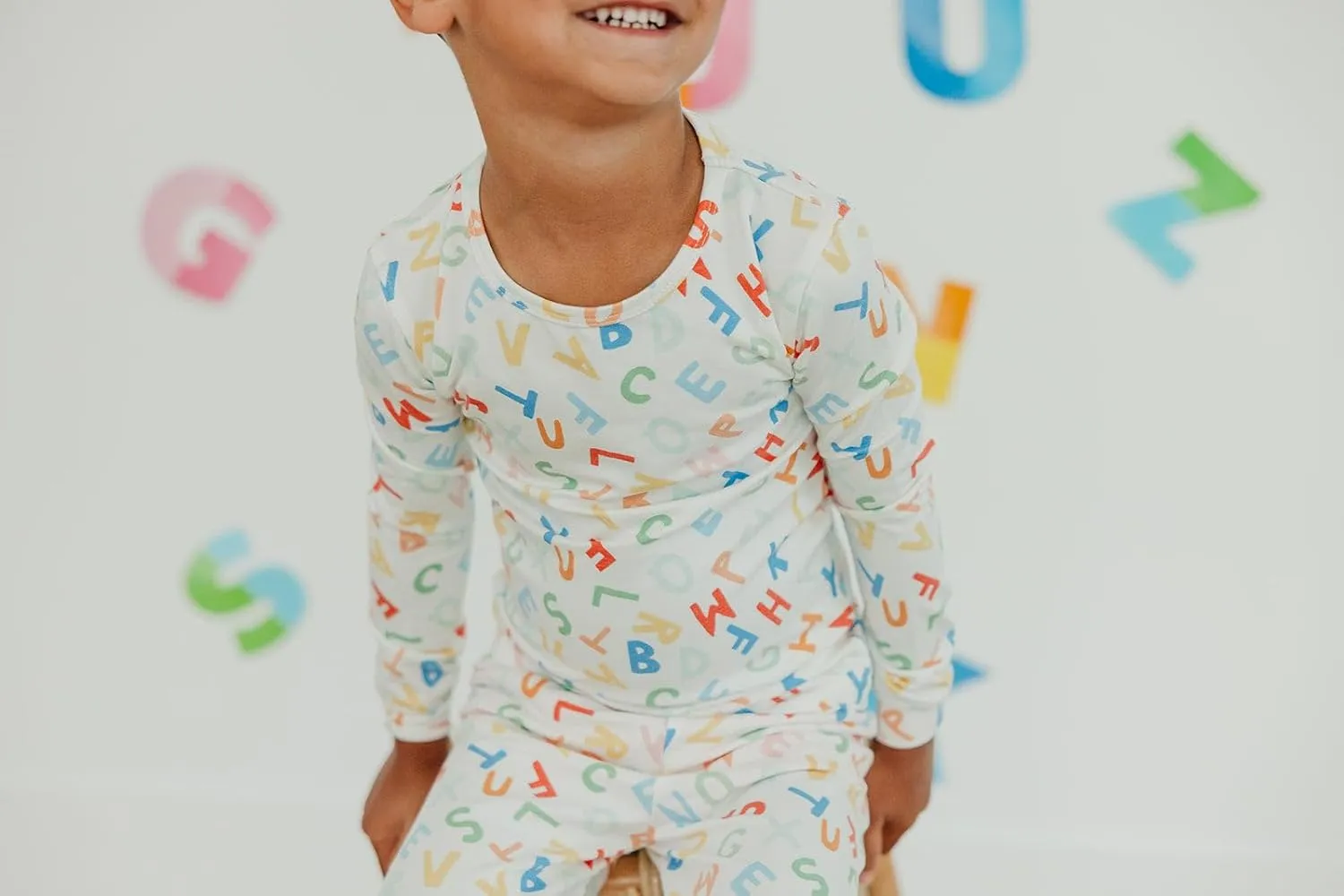 Copper Pearl Two Piece Long Sleeve Toddler Pajamas PJ Sets for Boys and Girls - Adorable Pattern Pajamas, Breathable Fabric to Keep Cool While Sleeping, Sizes 12 Months to 5T - Webster
