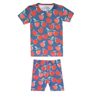 Copper Pearl Two Piece Short Sleeve Toddler Pajamas PJ Sets for Boys and Girls - Adorable Pattern Summer Pajamas Shorts to Keep Cool While Sleeping, Size 12 Months to 5T - Teacher