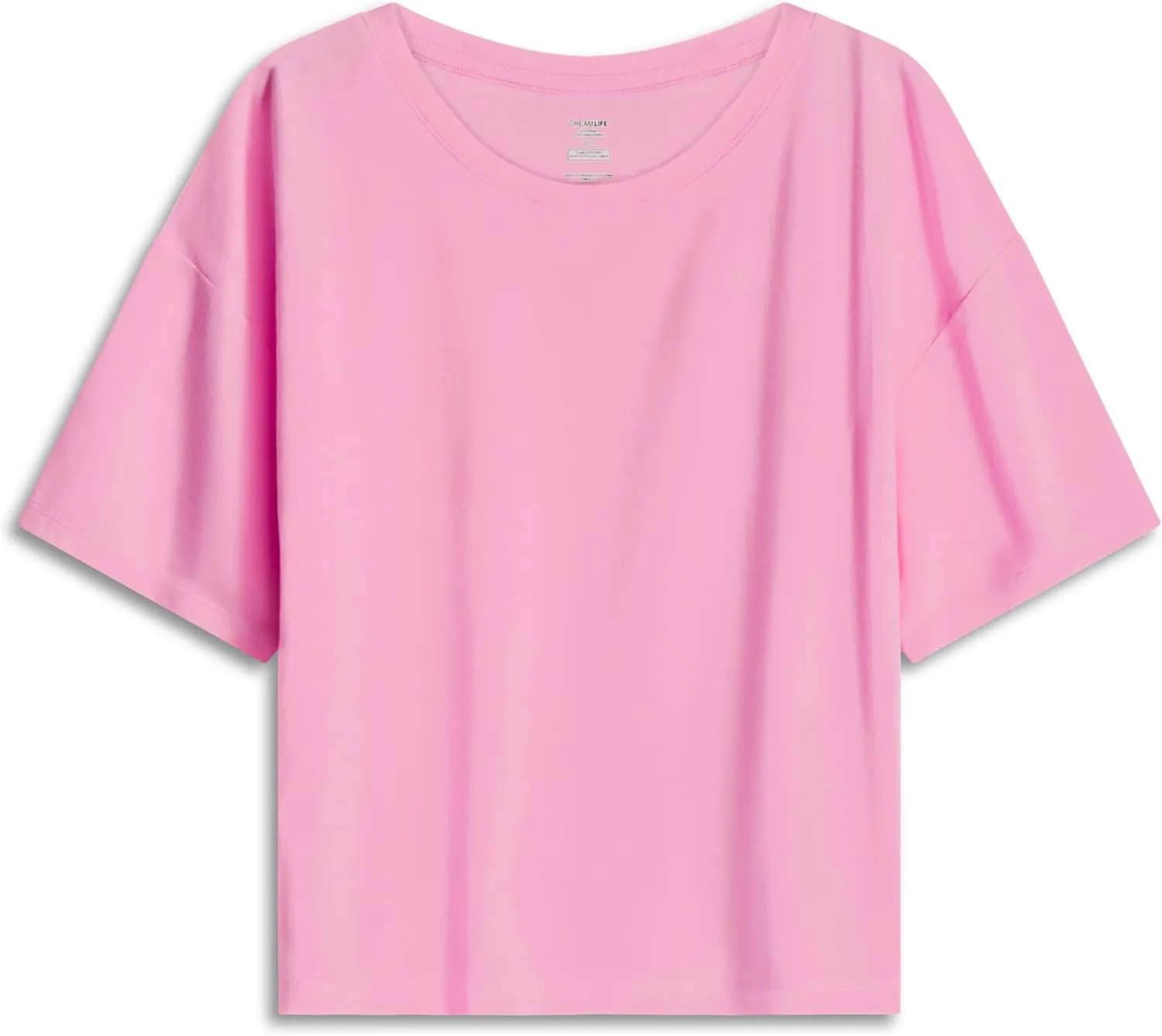 Girls Pajamas Sets- 4-Piece Cute Short Sleeve & Shorts PJ Set, Pink Girls’ Sleepwear, Kids Pajamas Sizes 5-16
