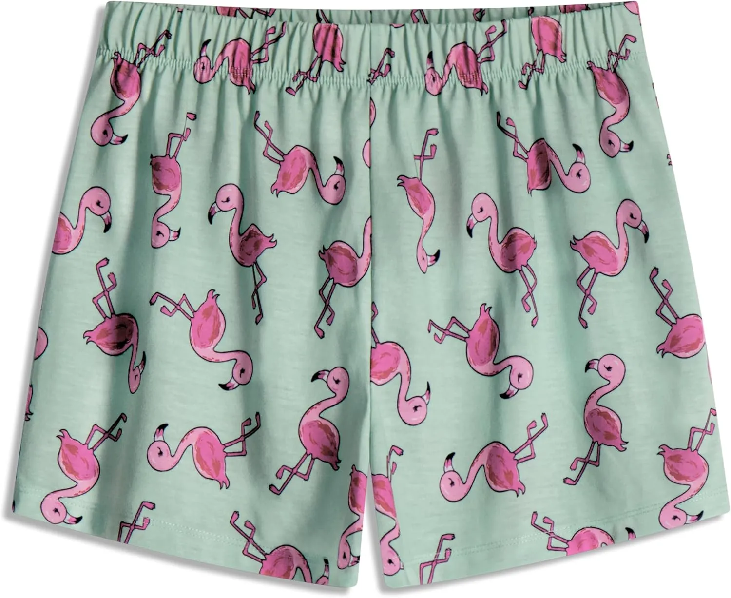 Girls Pajamas Sets- 4-Piece Cute Short Sleeve & Shorts PJ Set, Pink Girls’ Sleepwear, Kids Pajamas Sizes 5-16