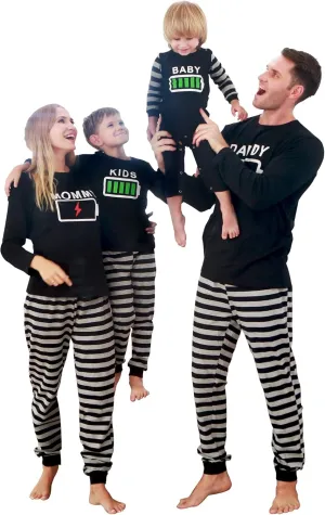 Holiday Family Matching Pajamas Christmas Pjs Set Long Sleeve Tops Xmas Pajamas Pant Cute Family Jammies