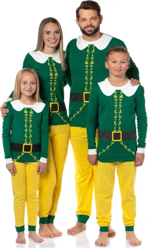INTIMO Matching Family Pajama Set Sleepwear Classic Character Tight Fit Long Sleeve Sleep Loungewear