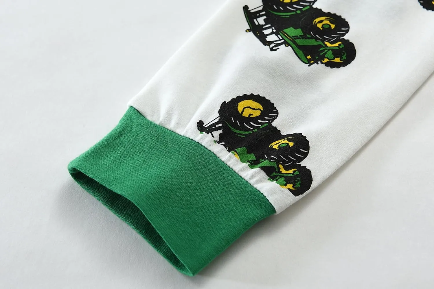 Little Hand Boys Pajamas 2 Pieces Snug-fit Long Set 100% Cotton Toddler Pjs Sleepwear Size 2-10 Years