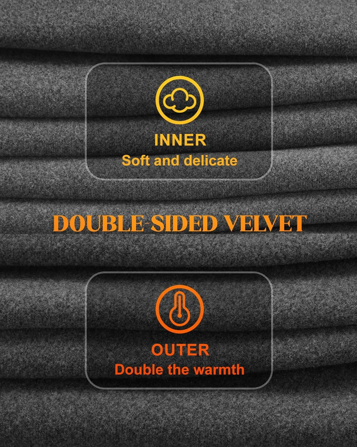 Neer 2 Sets Thermal Underwear for Women, V Neck Fleece Lined Base Layer Top and Bottom Soft Cold Weather Pajama Sets