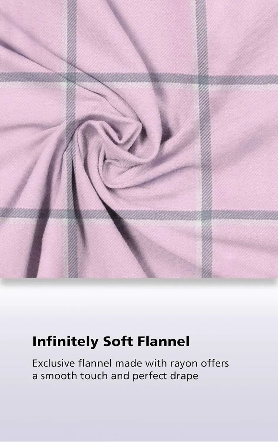 PajamaGram World's Softest Flannel Women's Boyfriend Pajamas