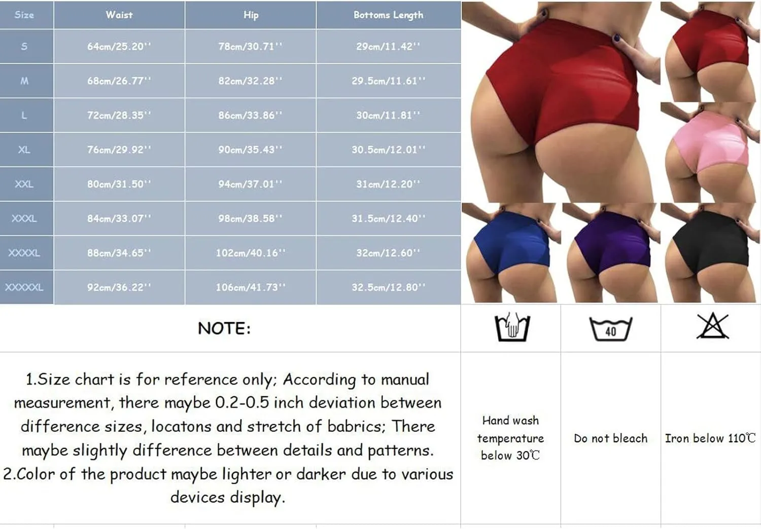 Scrunch Booty Shorts for Women V Back High Waisted Yoga Shorts Cut Out Rave Bottoms Butt Lifting Short Mini Hot Pants
