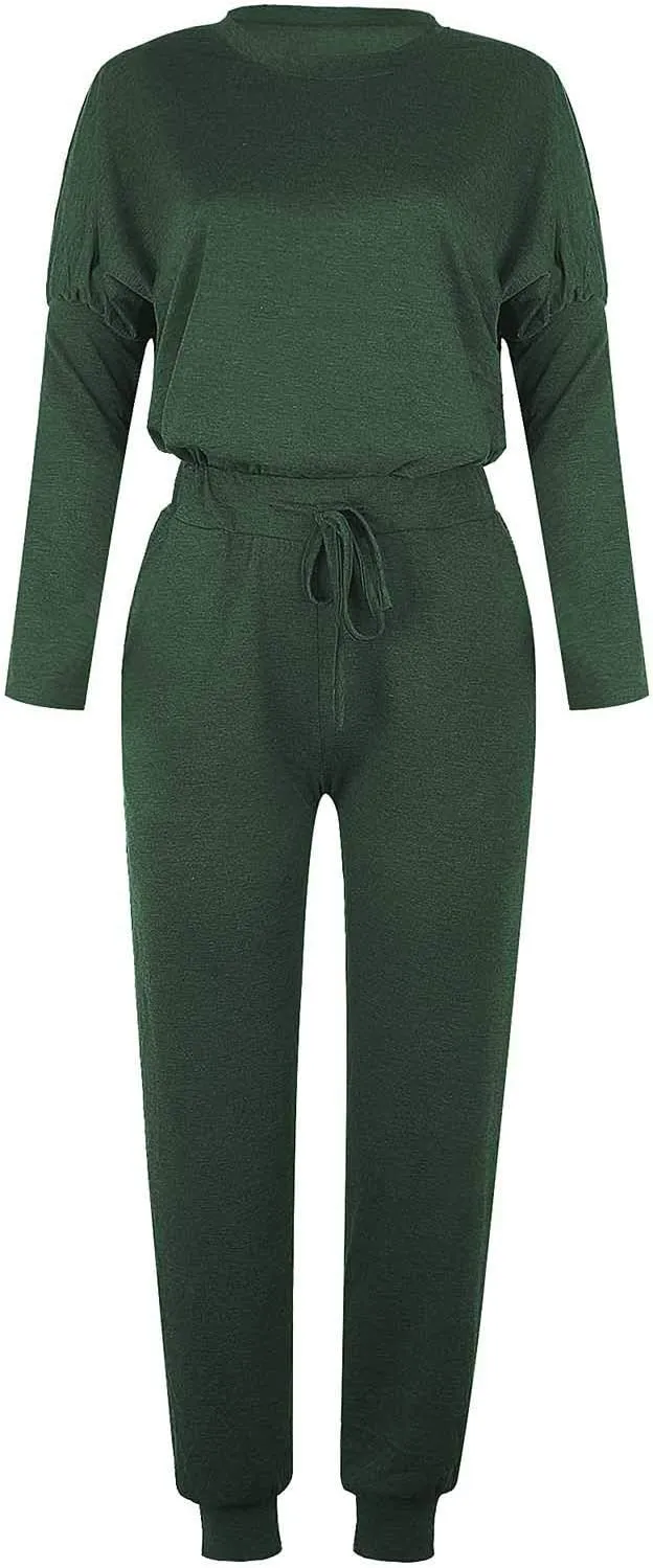 Sweat Suits for Women Set Loungewear Jogger Two Piece Outfit Set 2 Piece Tracksuits Casual Long Pant Set With Pockets