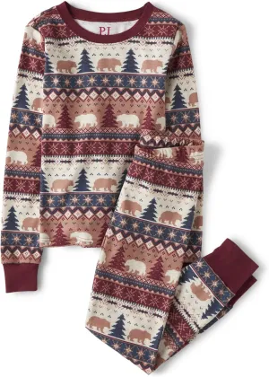 The Children's Place Baby Holiday Pajamas, Cotton