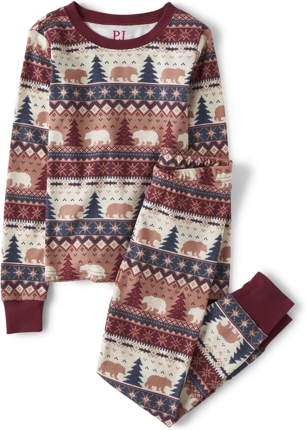 The Children's Place Baby Holiday Pajamas, Cotton