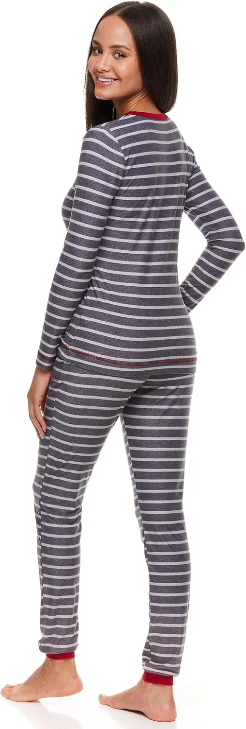 U.S. Polo Assn. Womens Pajama Sets, Pajama Sets for Women 2 Piece, Ladies Pajamas
