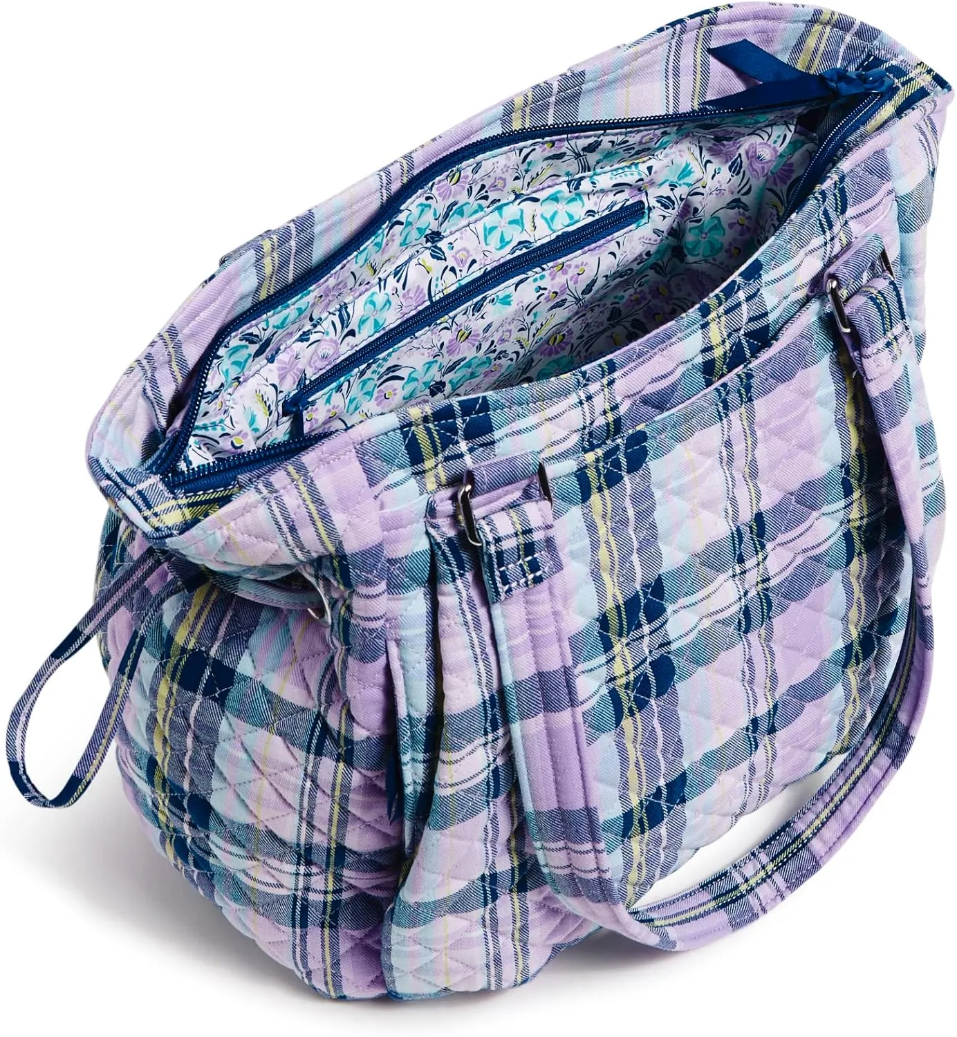 Vera Bradley Women's Cotton Glenna Satchel Purse