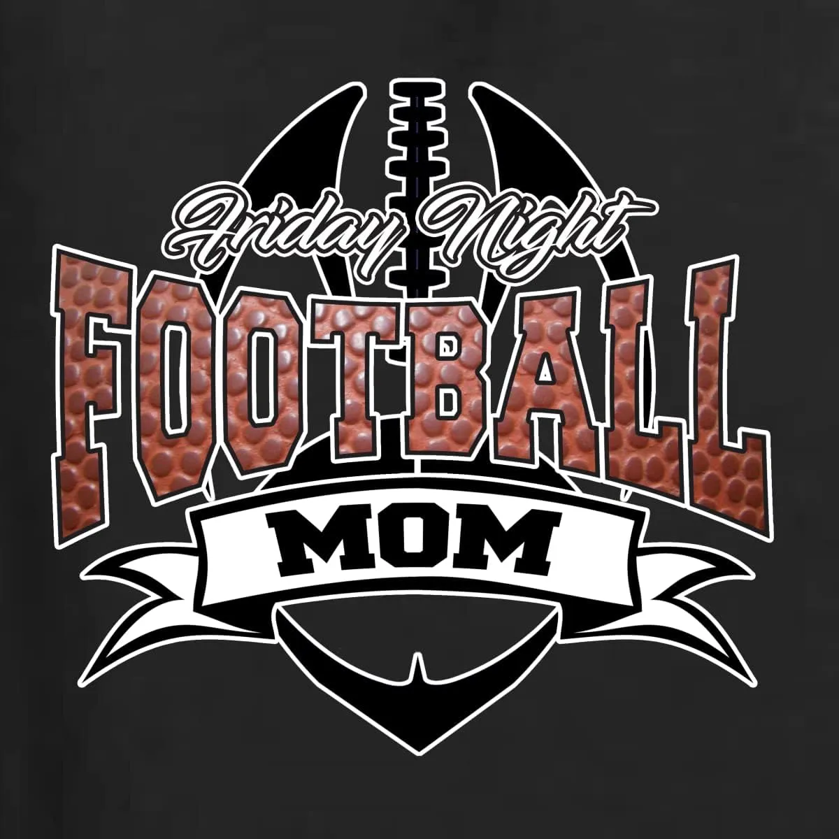 Wild Bobby Friday Night Football Mom Sports Unisex Crewneck Graphic Sweatshirt