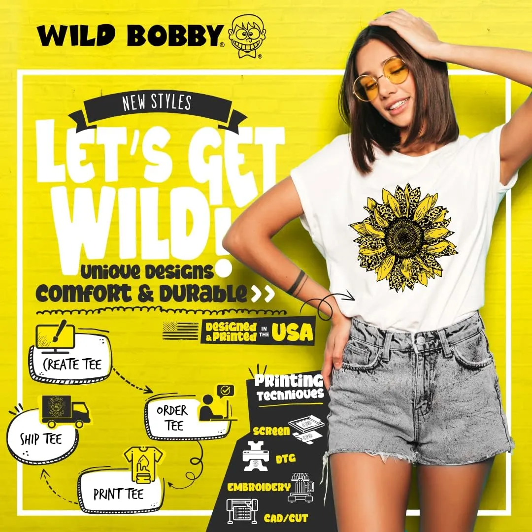 Wild Bobby Friday Night Football Mom Sports Unisex Crewneck Graphic Sweatshirt