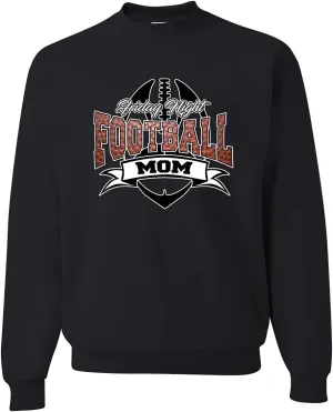 Wild Bobby Friday Night Football Mom Sports Unisex Crewneck Graphic Sweatshirt