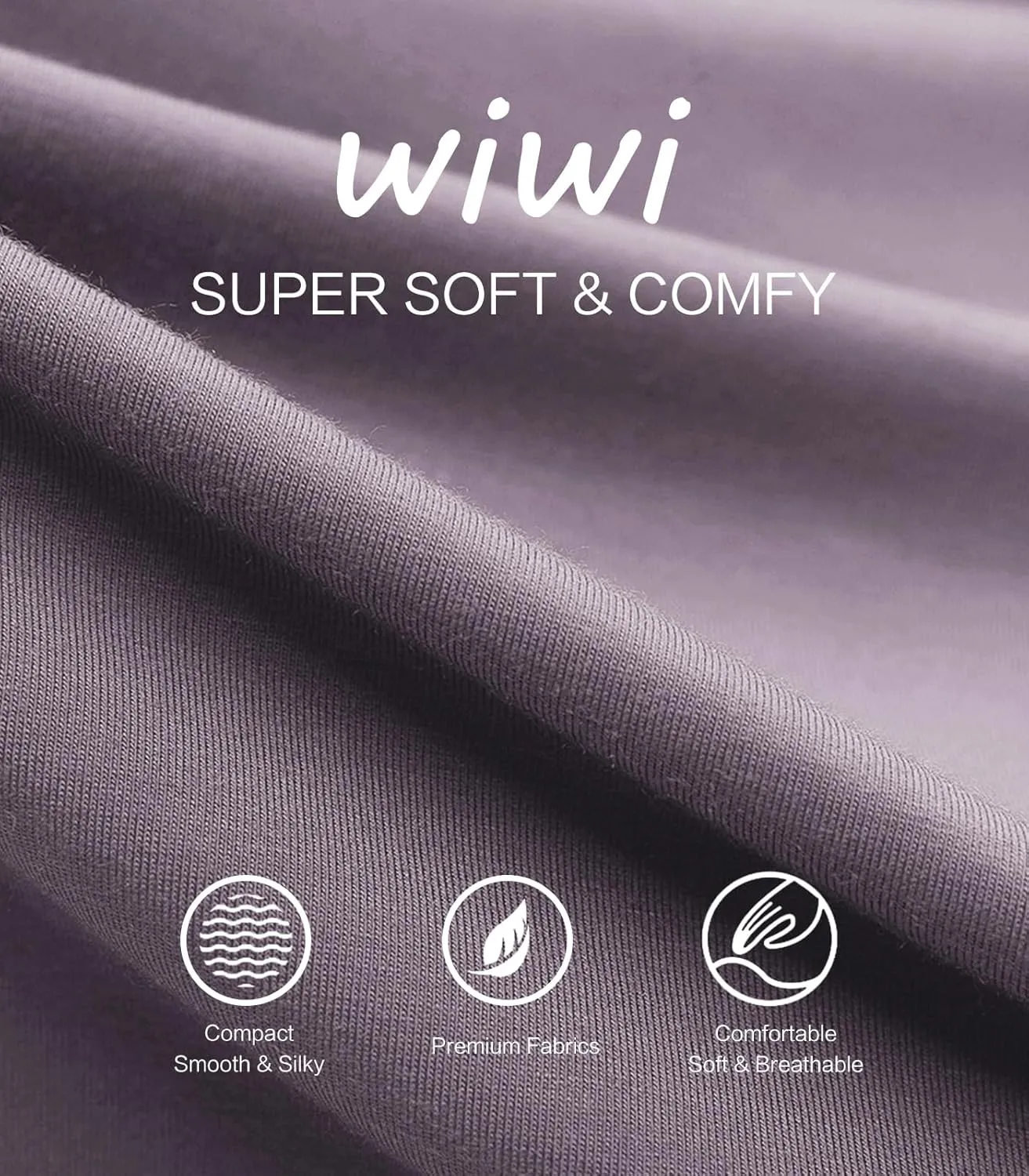 WiWi Viscose from Bamboo Pajama Sets for Women Soft Pjs Loungewear Short Sleeve Top with Pants Sleepwear Pajamas S-XXL