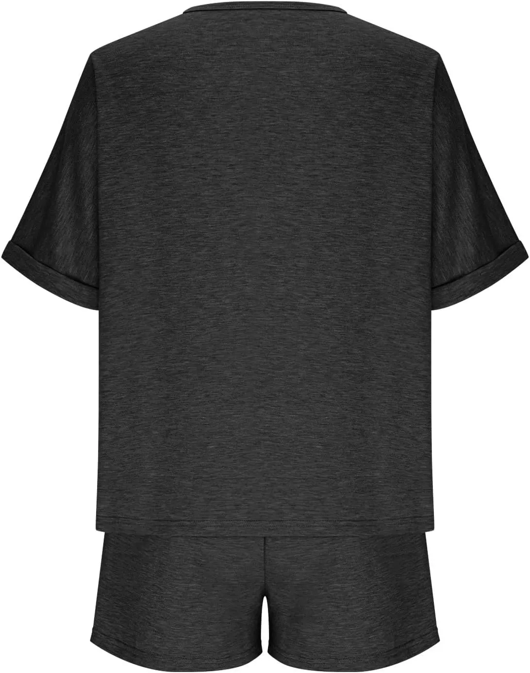 Women 2 Piece Sets Summer Outfits 2025 Two Piece Lounge Set Matching Clothing Oversized Tshirts Short Loose Fit