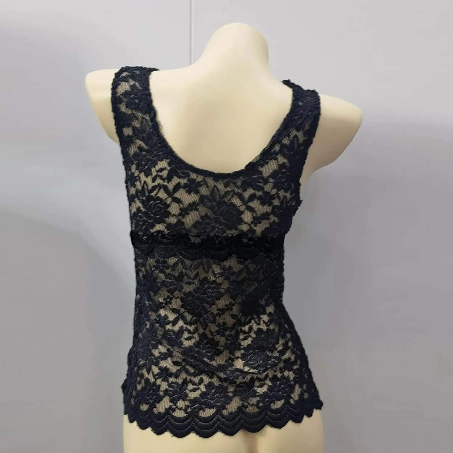 Women Shirt Sexy Lace Shirt See Through Casual Slim Fit Tops V Neck Embroidery Lace Sexy Lingerie for Plus Size