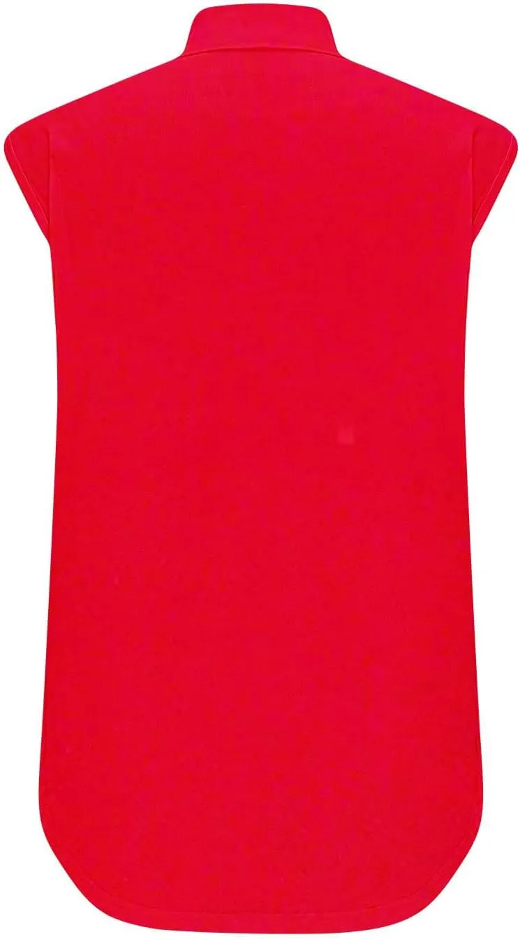 Womens Sleeveless Golf Shirts 1/4 Zip Collar Tennis Sports Tops Lightweight Quick Dry Mesh Athletic Workout Tank Tops