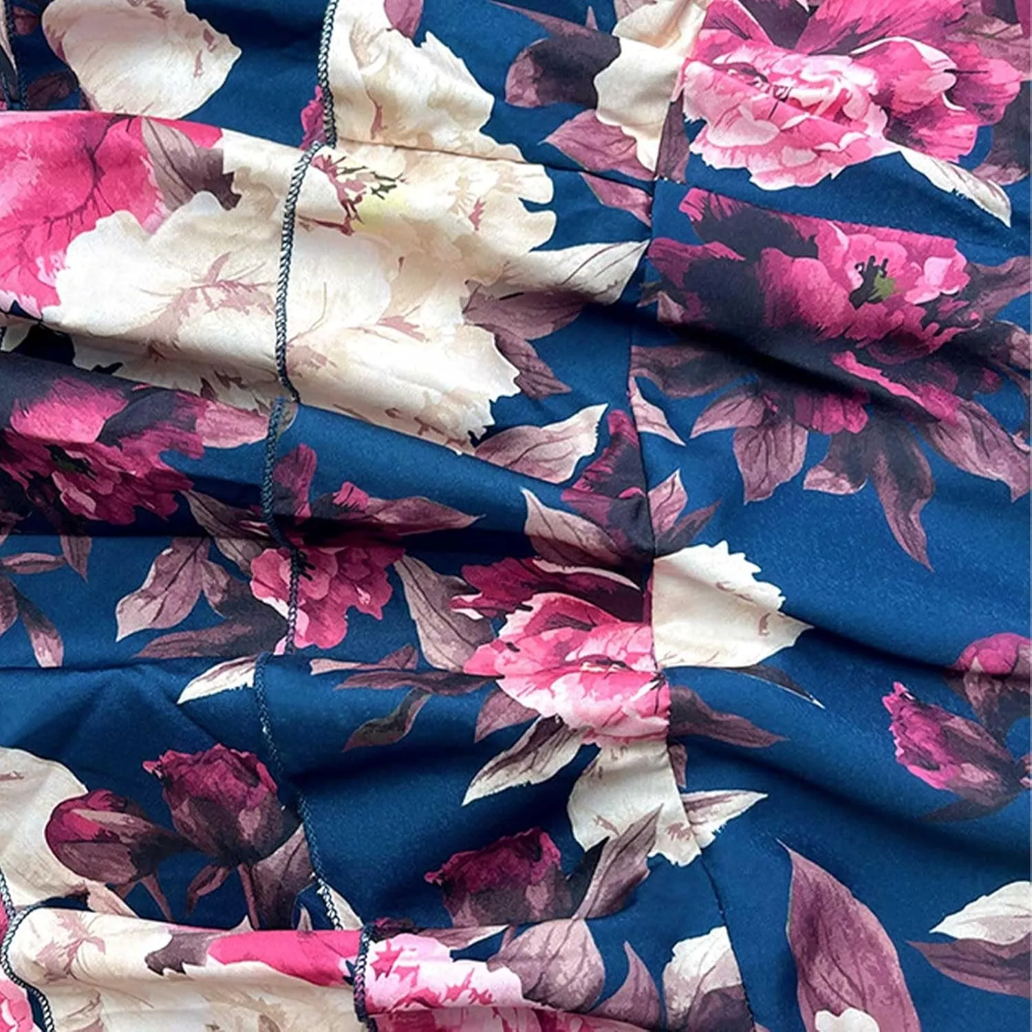 Women's Summer 2 Piece Outfits Floral Print Strap Crop Tops Tiered Ruffle Skirt Sets Boho Beach Maxi Long Dress