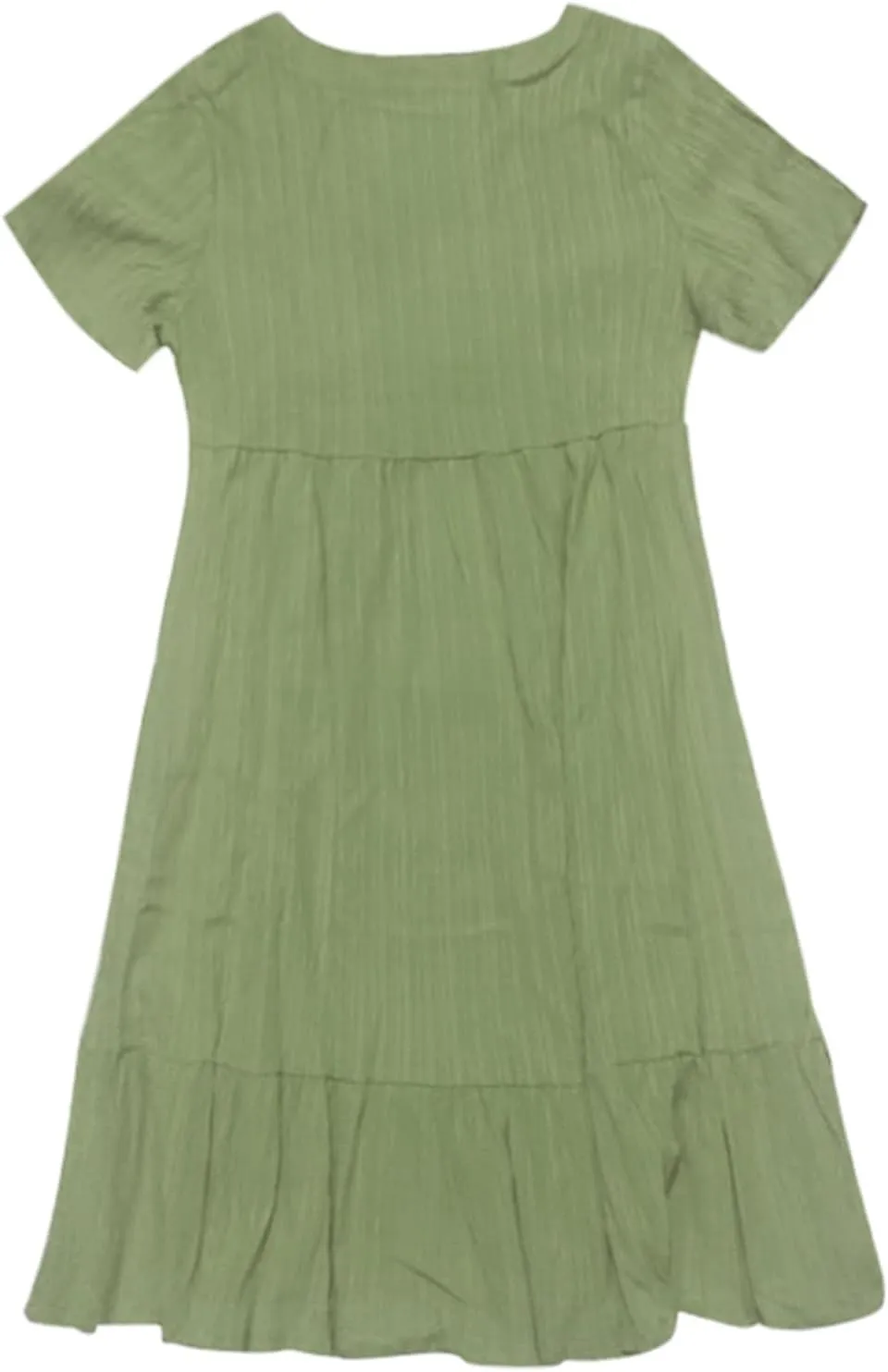 Womens Summer Dresses 2025 Spring Maxi Dresses Vacation Casual Tshirt Eyelet Linen Modest