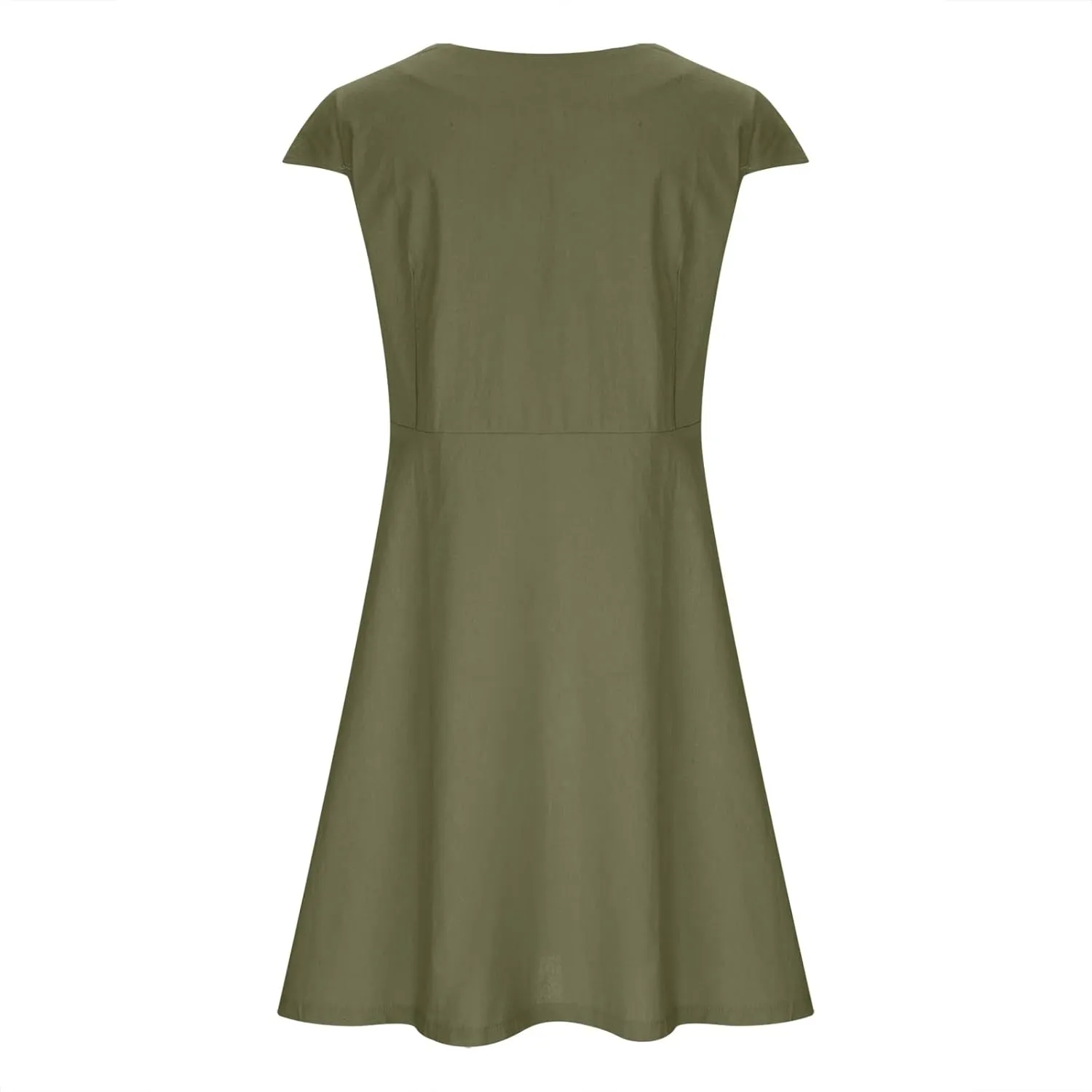 Womens Sun Dresses Sleeve Dresses Sun Dresses for Women Turtle Neck Linen Floral Midi Boho Shirt Sun Dresses