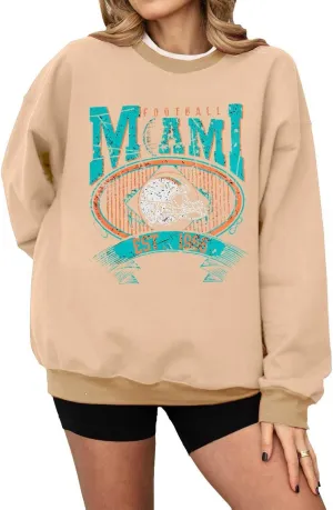 Womens Vintage Sweatshirt Oversized Game Day Football Long Sleeve Crewneck Pullover Tops Regualr Fit Athletic Tunics