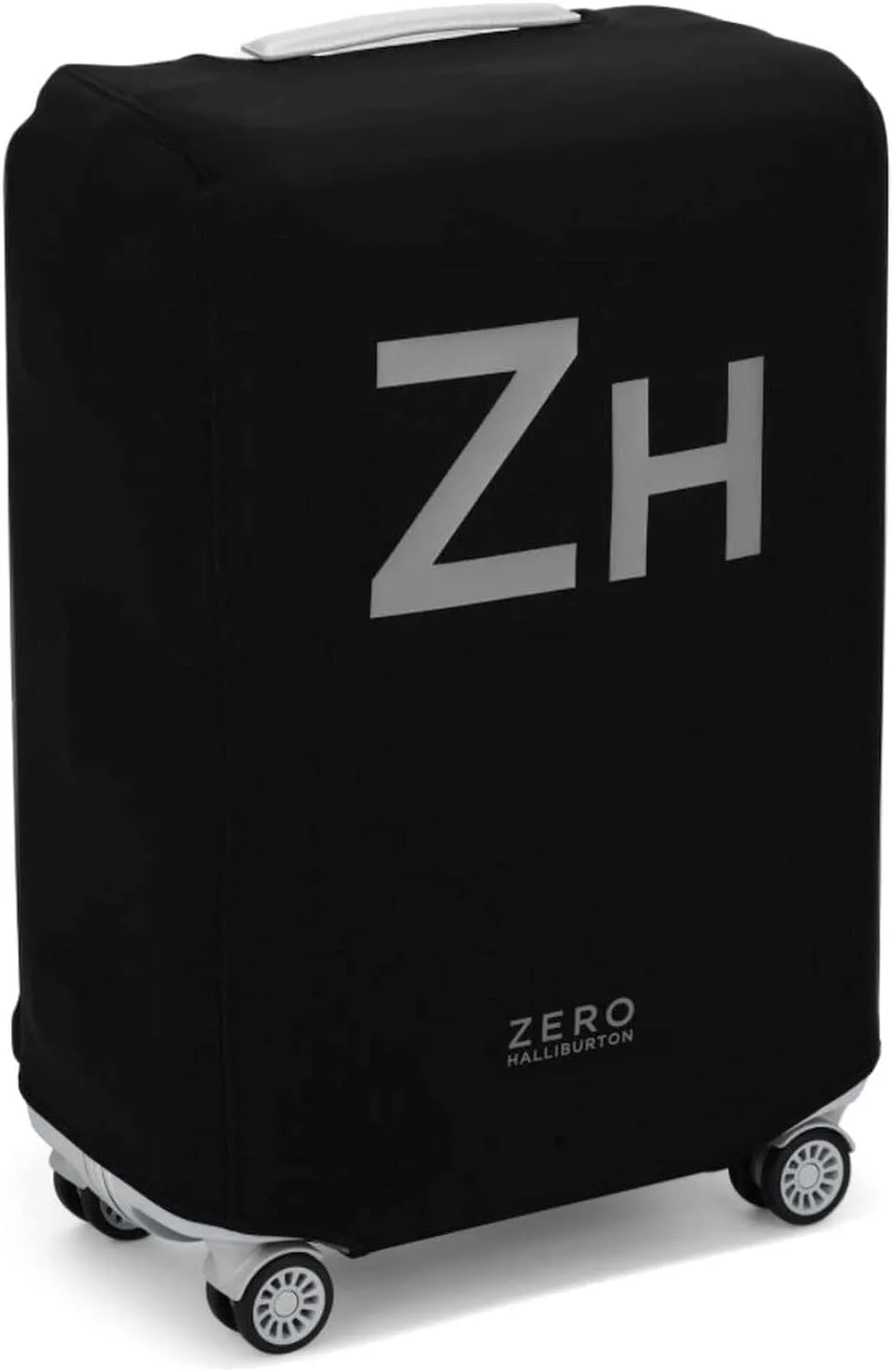 ZERO Halliburton Luggage Covers (Black, Medium Travel Case)