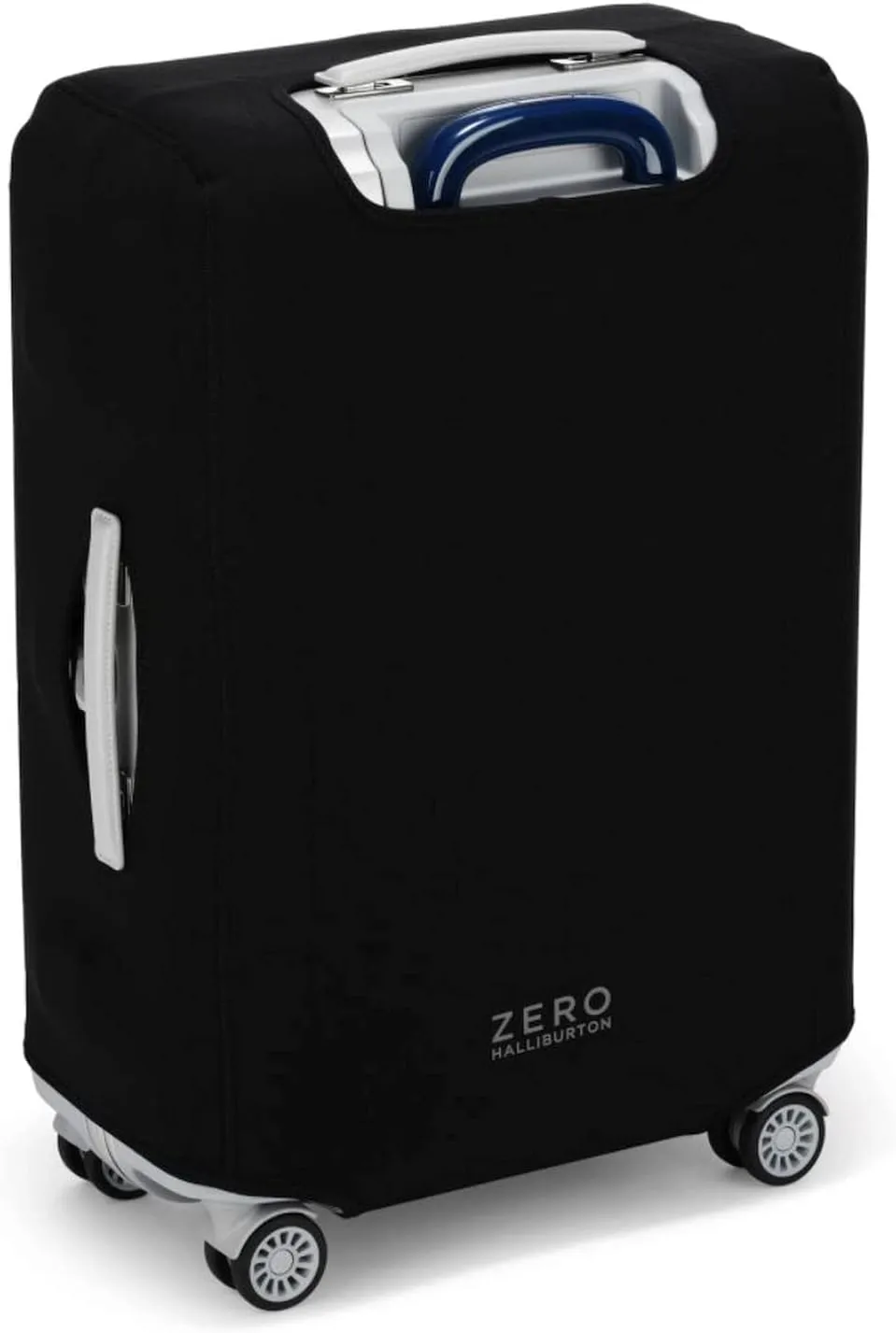 ZERO Halliburton Luggage Covers (Black, Medium Travel Case)